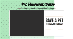 Desktop Screenshot of petplacementcenter.com